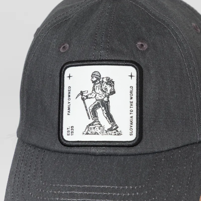 Novesta Heritage Dad Cap Charcoal-3