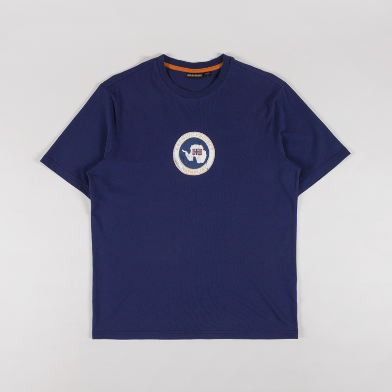 Napapijri Phos T Shirt Blue Academy