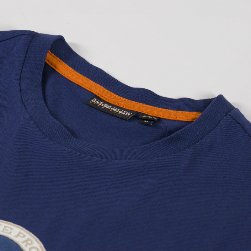 Napapijri Phos T Shirt Blue Academy-2
