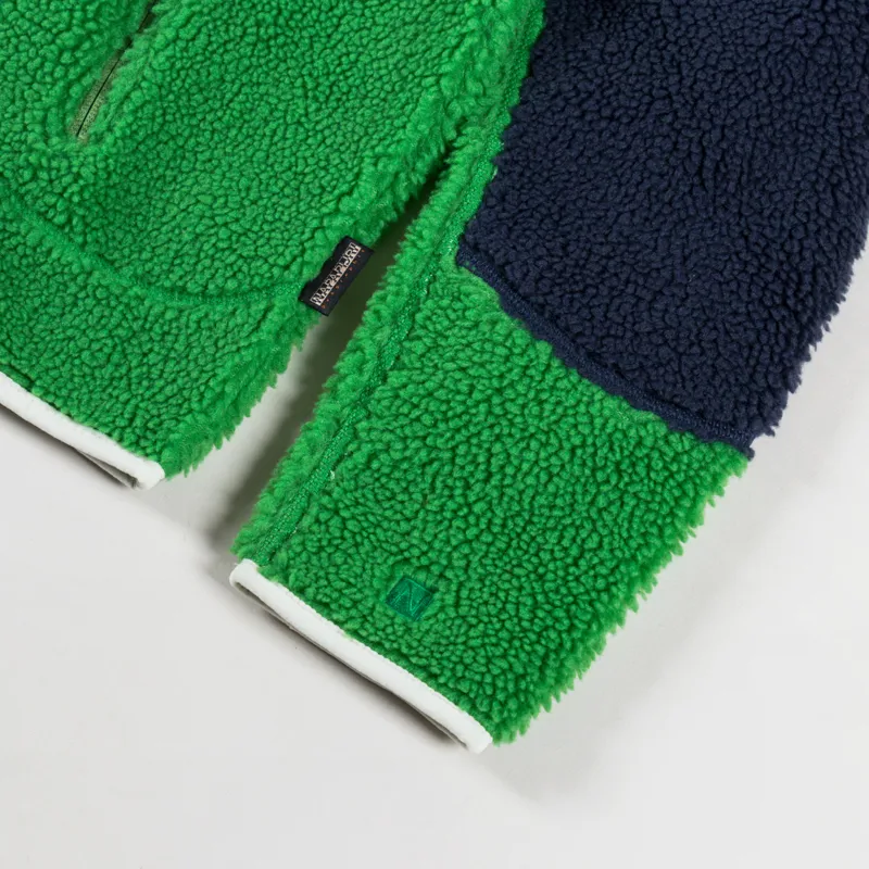 Napapijri Yupik Full Zip Fleece Green Kelly-10