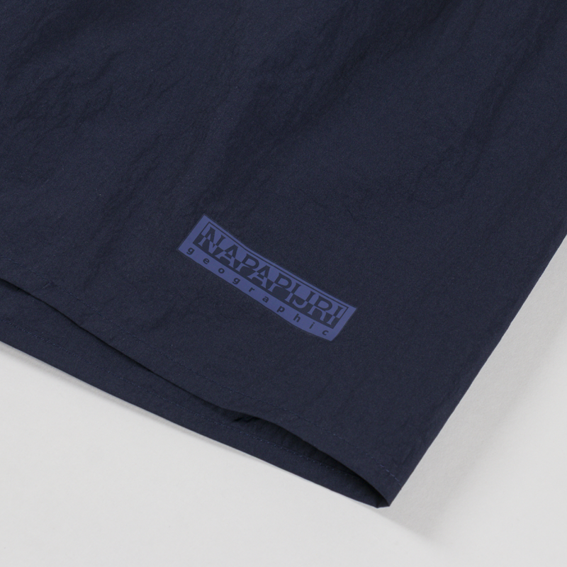 Napapijri Box Logo Swimming Trunks Blue Marine-4