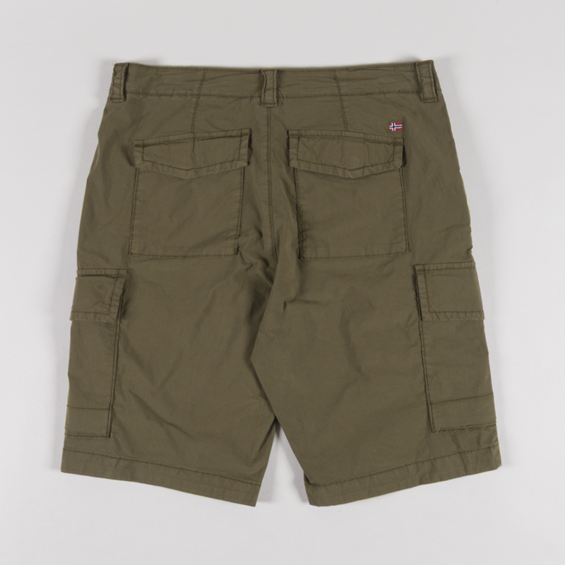 Napapijri Horton Bermuda Shorts Dark Olive-1