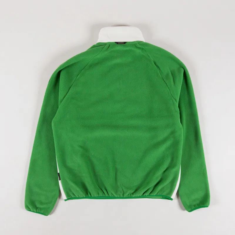 Napapijri Dolent Half Zip Fleece Green Kelly-1