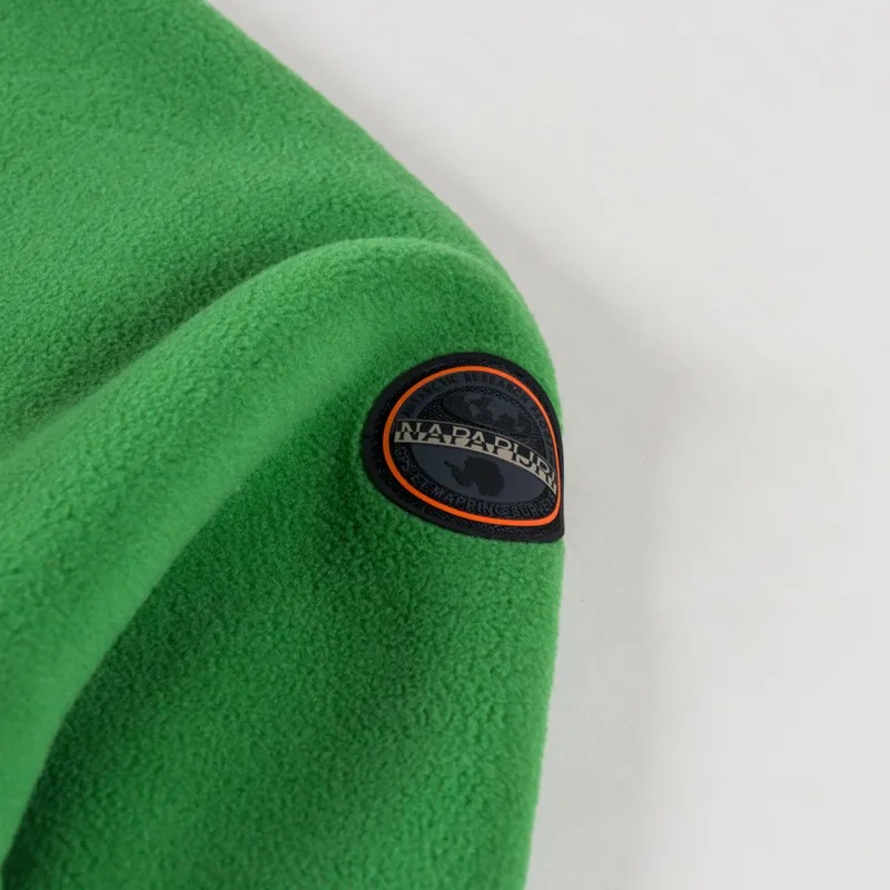 Napapijri Dolent Half Zip Fleece Green Kelly-5