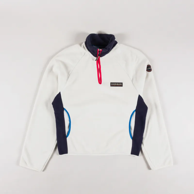 Napapijri Dolent Half Zip Fleece Beige Dimity