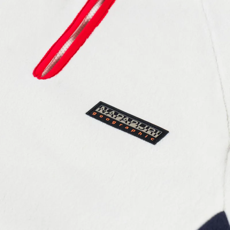 Napapijri Dolent Half Zip Fleece Beige Dimity-4