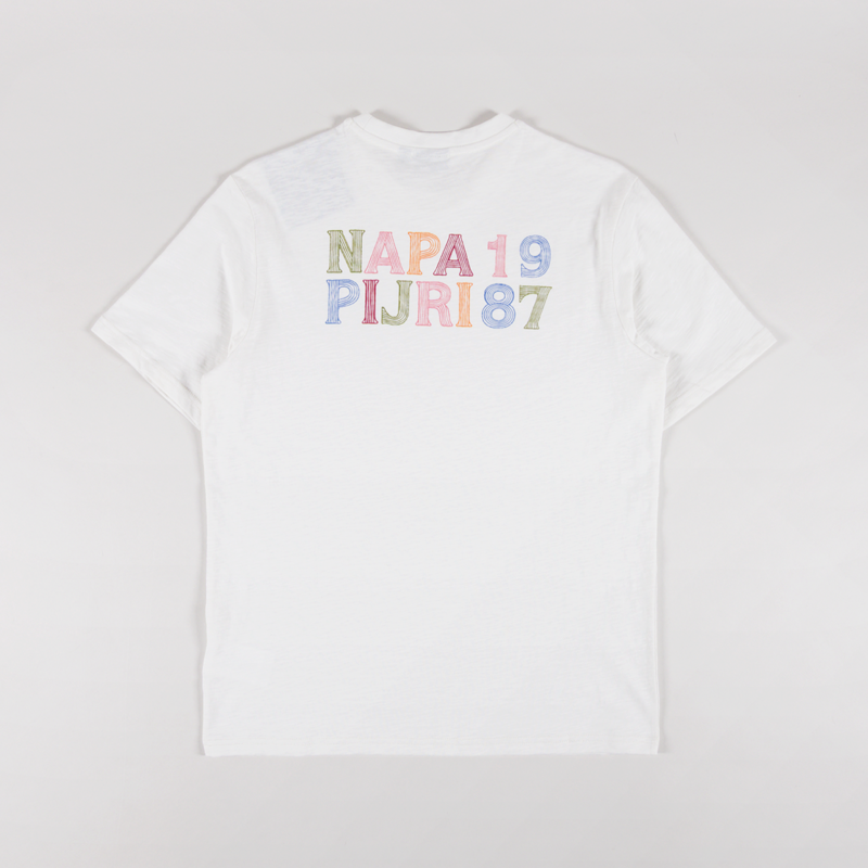 Napapijri Elior T Shirt White Whisper