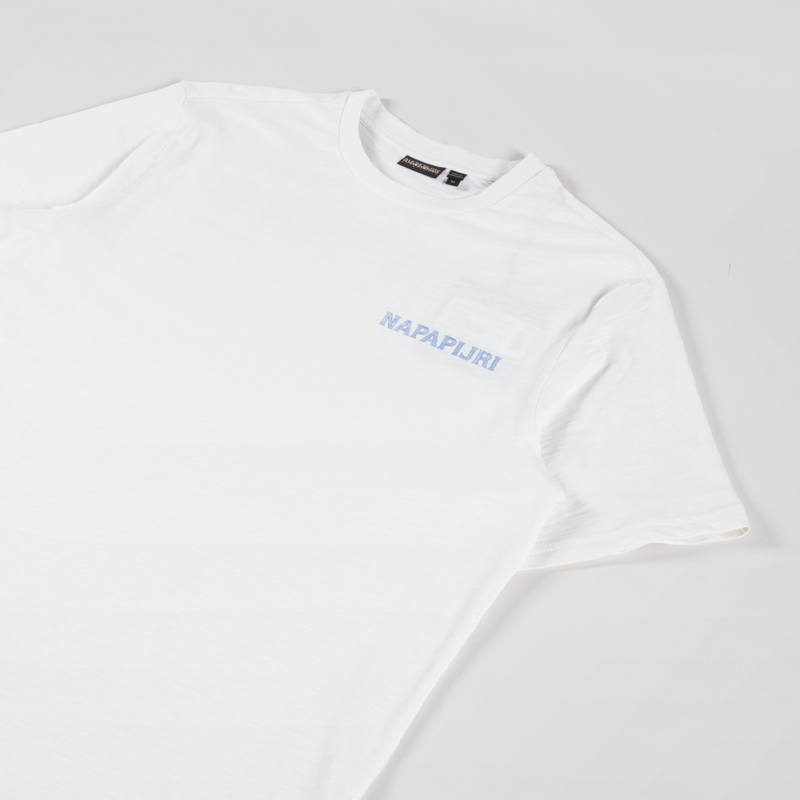 Napapijri Elior T Shirt White Whisper-3