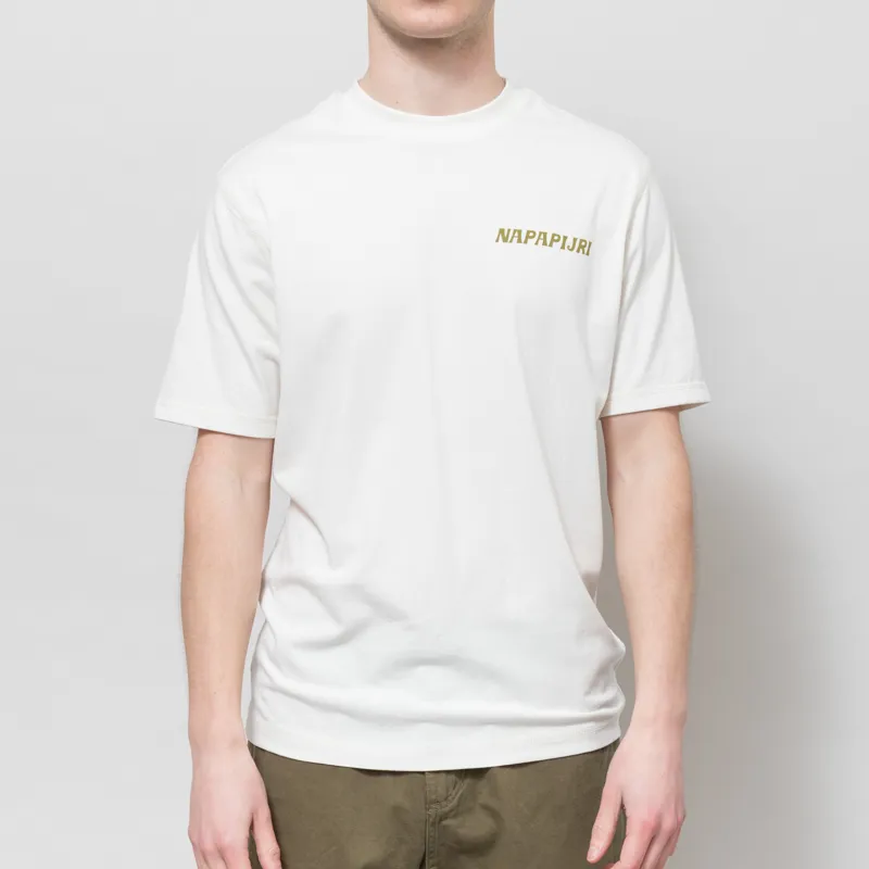 Napapijri Sol T Shirt Fancy White-2