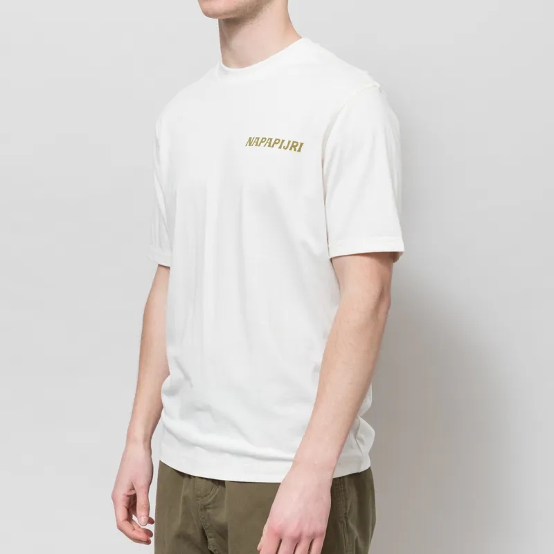 Napapijri Sol T Shirt Fancy White-1