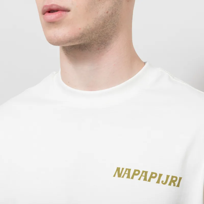Napapijri Sol T Shirt Fancy White-3