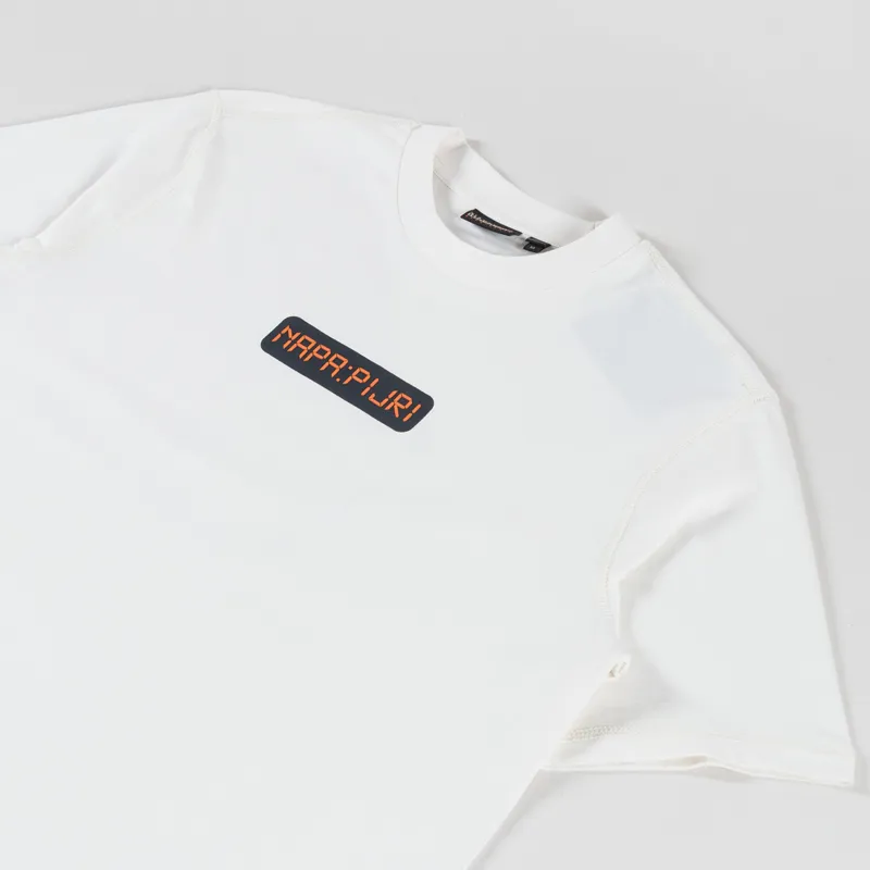 Napapijri Sol T Shirt Fancy White-3