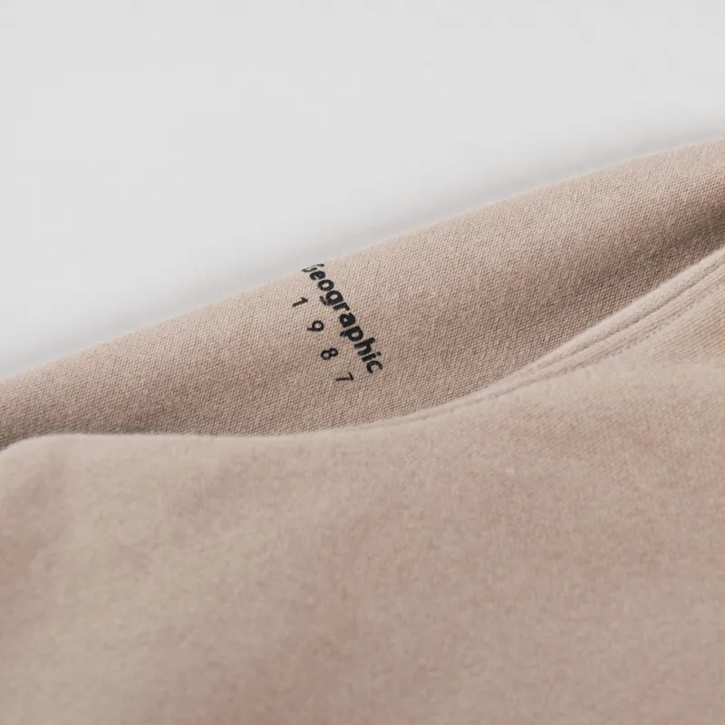 Napapijri Badge Hoodie Beige Rocky-9