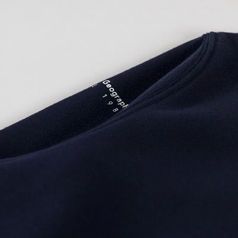 Napapijri Badge Sweatshirt Blue Marine-7