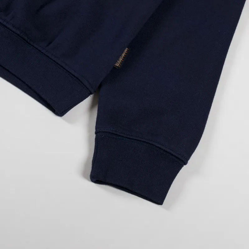 Napapijri Badge Sweatshirt Blue Marine-8