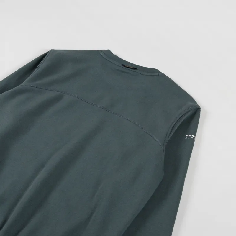 Napapijri Badge Sweatshirt Green Urban-3