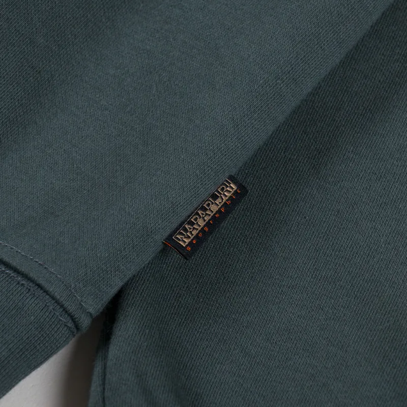 Napapijri Badge Sweatshirt Green Urban-6