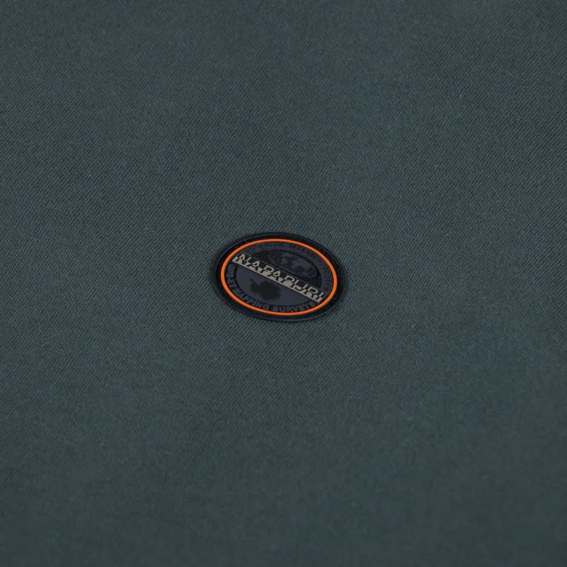 Napapijri Badge Sweatshirt Green Urban-4