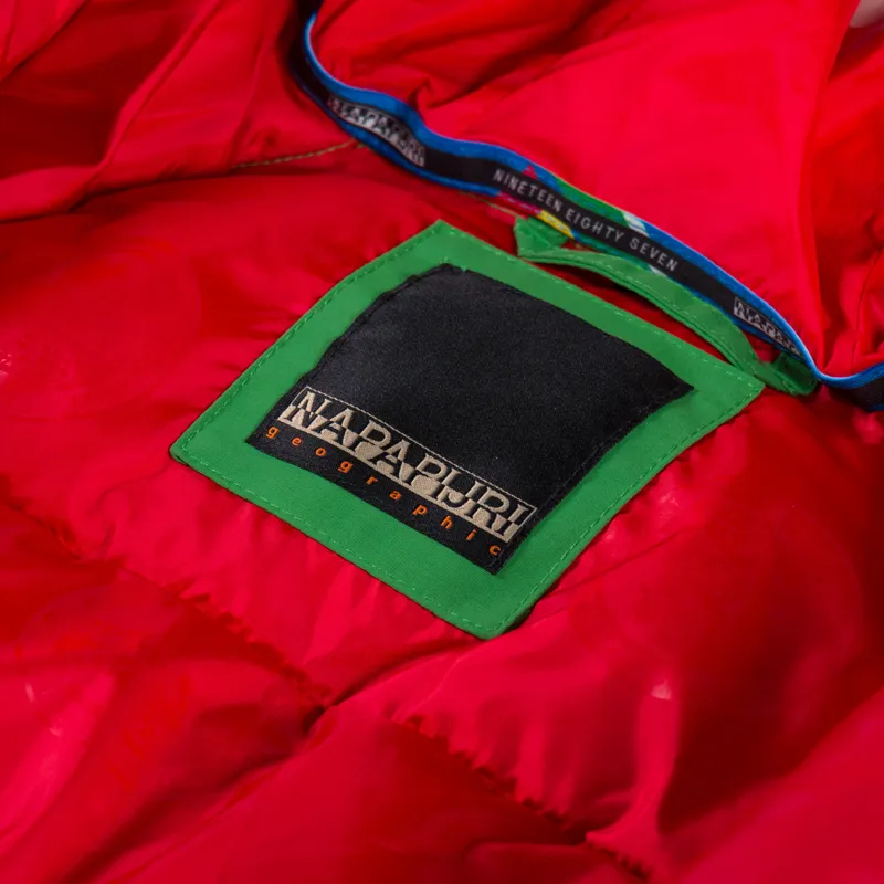 Napapijri Moesa Puffer Jacket Kelly Green-12