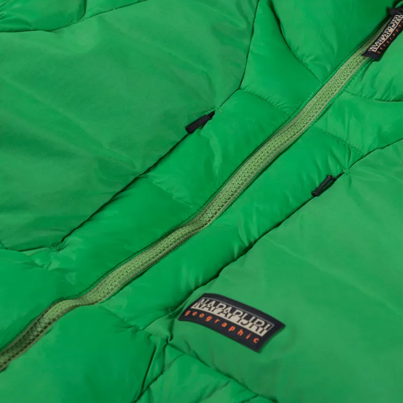 Napapijri Moesa Puffer Jacket Kelly Green-7