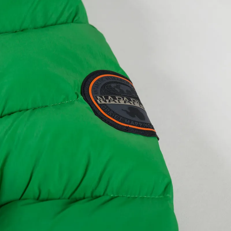 Napapijri Moesa Puffer Jacket Kelly Green-5