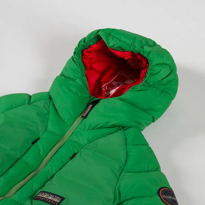 Napapijri Moesa Puffer Jacket Kelly Green-3