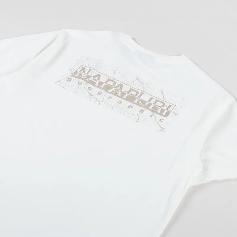 Napapijri Albula T Shirt White Heron-2