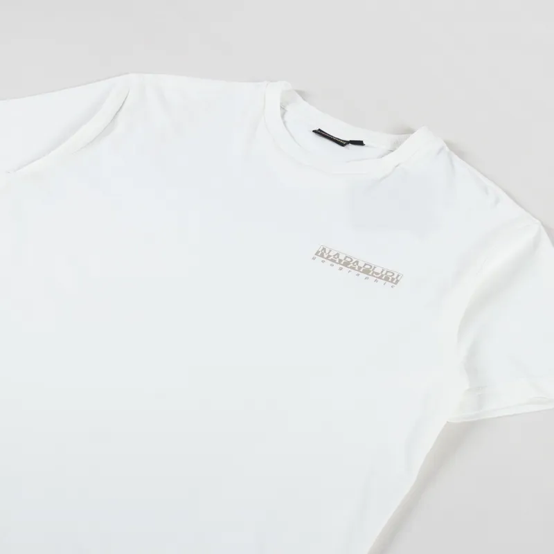 Napapijri Albula T Shirt White Heron-3