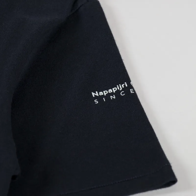 Napapijri Badge T Shirt Black-3