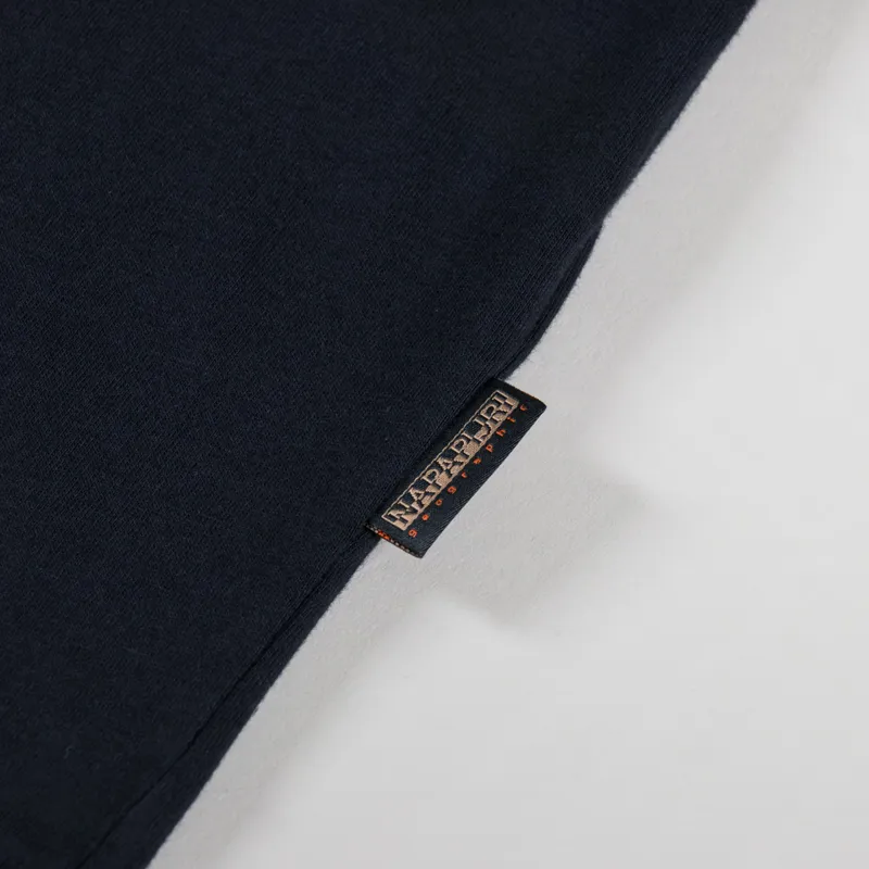 Napapijri Badge T Shirt Black-4