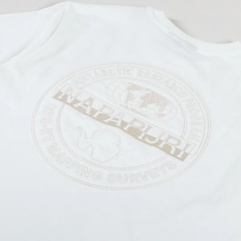 Napapijri Kander T Shirt White Heron-4