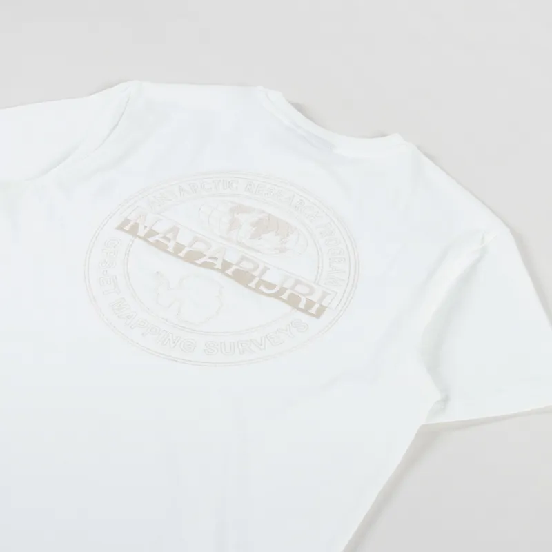 Napapijri Kander T Shirt White Heron-2