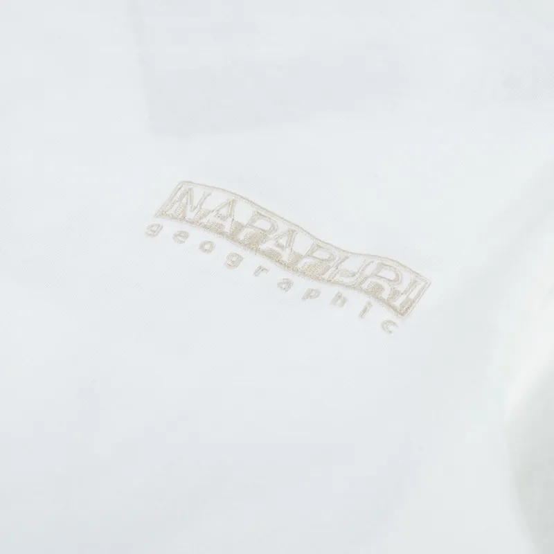 Napapijri Kander T Shirt White Heron-5