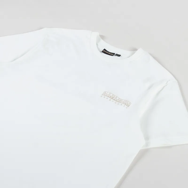 Napapijri Kander T Shirt White Heron-3