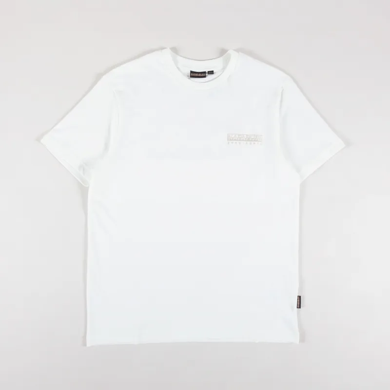 Napapijri Kander T Shirt White Heron-1