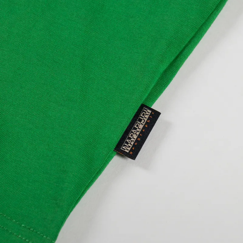 Napapijri Kander T Shirt Green Kelly-6