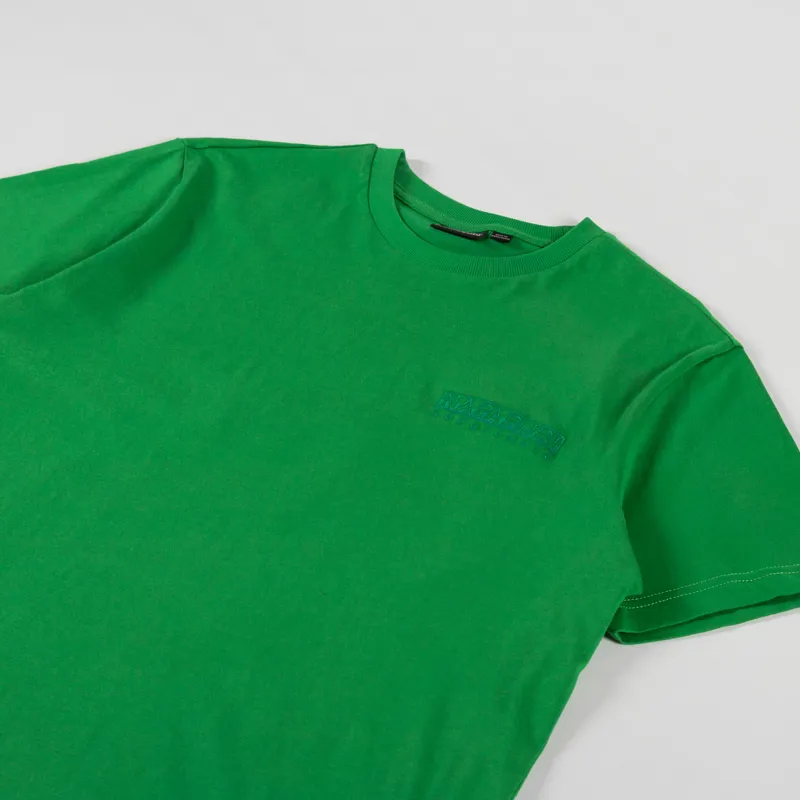 Napapijri Kander T Shirt Green Kelly-3
