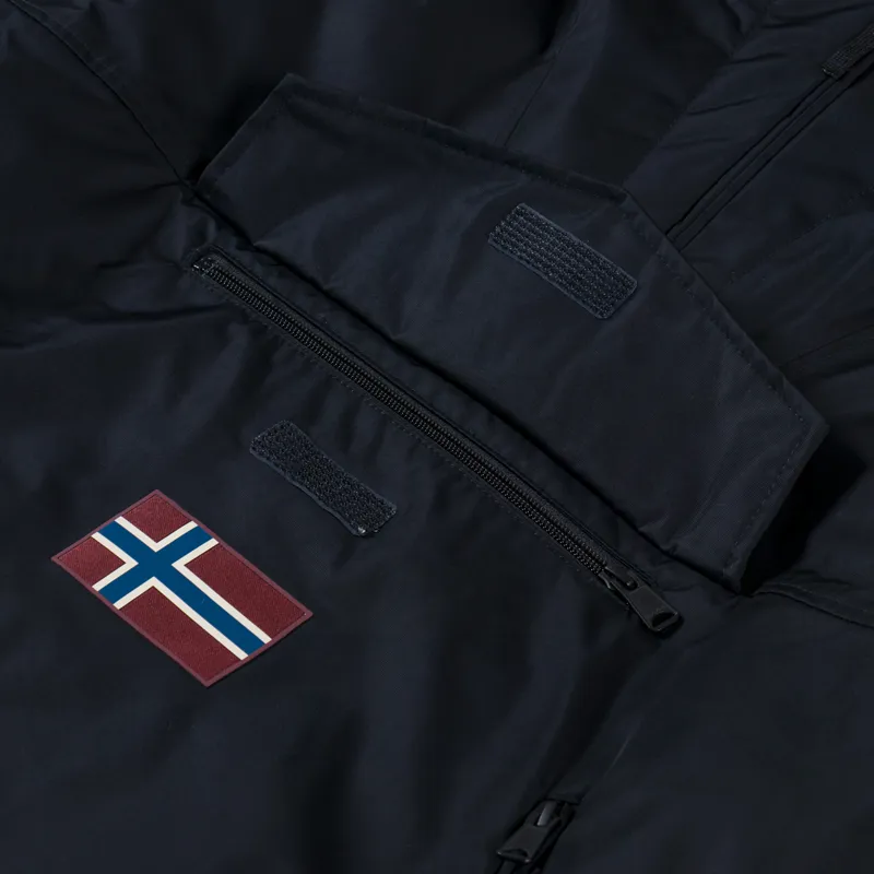 Napapijri Rainforest Next Anorak Jacket Black-8