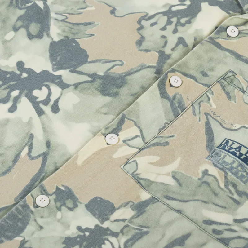 Napapijri Talla Short Sleeve Shirt Multicolour FCU-6