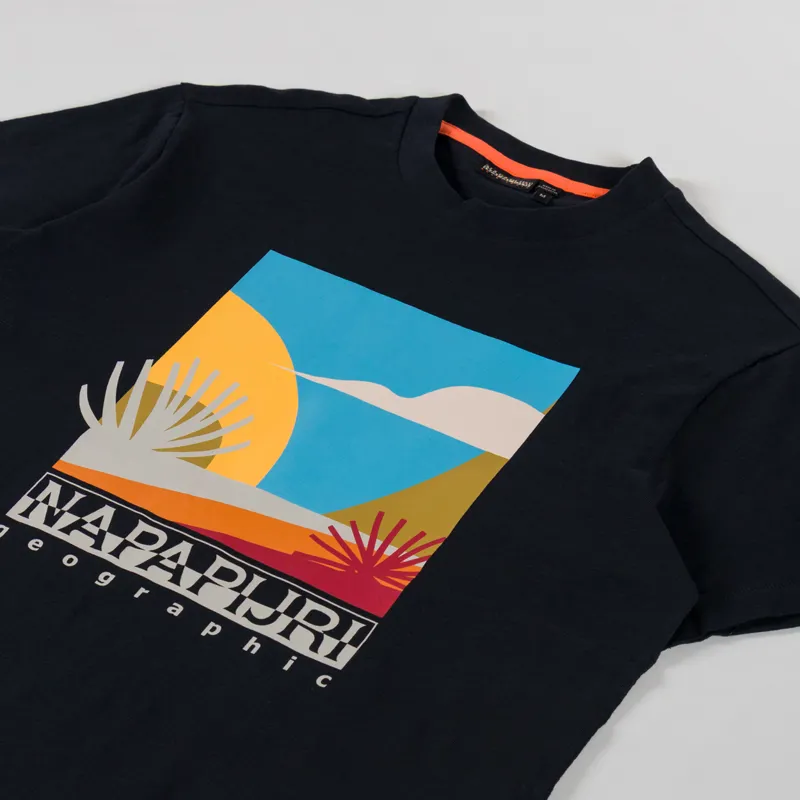 Napapijri Arbia T Shirt Black Beauty-1