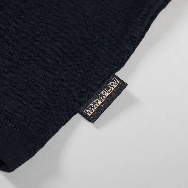 Napapijri Arbia T Shirt Black Beauty-3