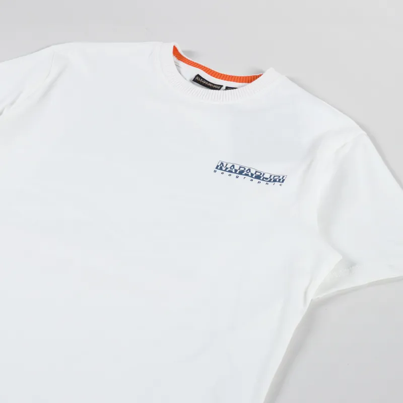 Napapijri Sovana T Shirt White Heron-3