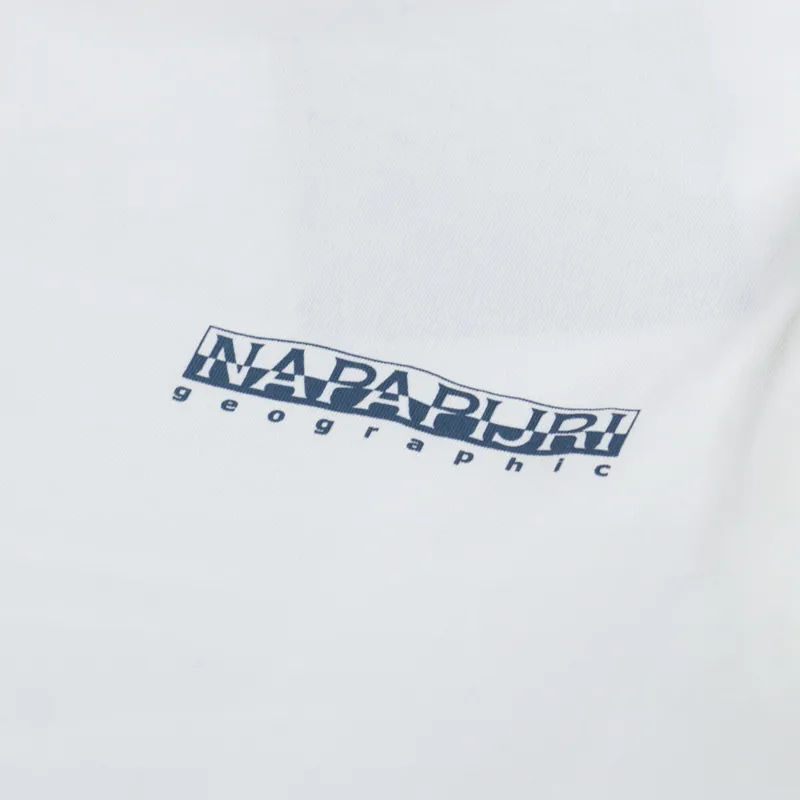 Napapijri Sovana T Shirt White Heron-5