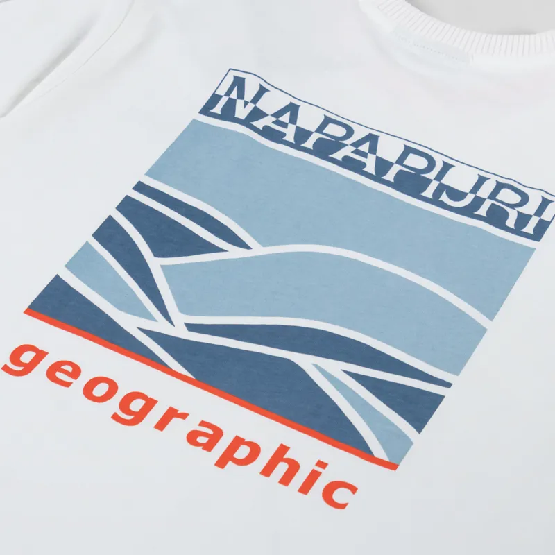 Napapijri Sovana T Shirt White Heron-4