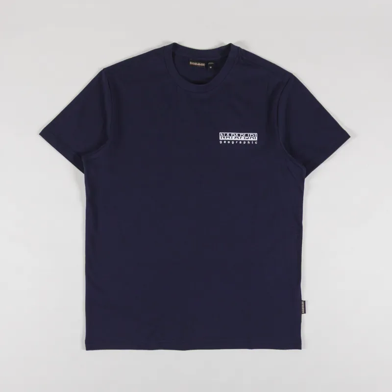 Napapijri Vignoni T Shirt Blue Marine-1