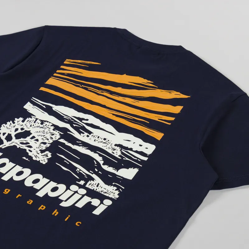 Napapijri Vignoni T Shirt Blue Marine-2