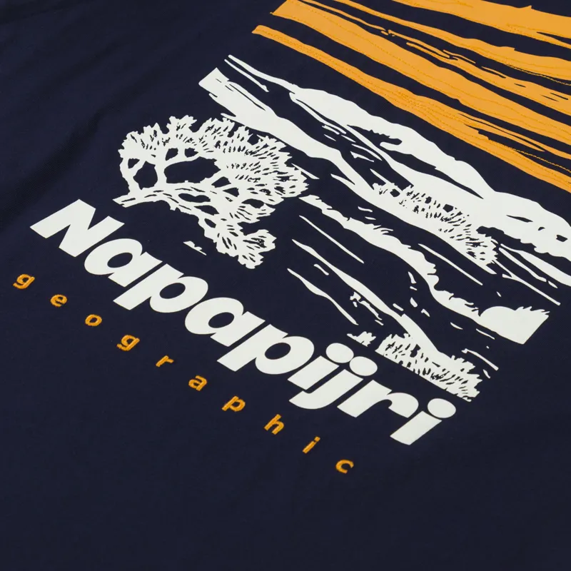 Napapijri Vignoni T Shirt Blue Marine-4