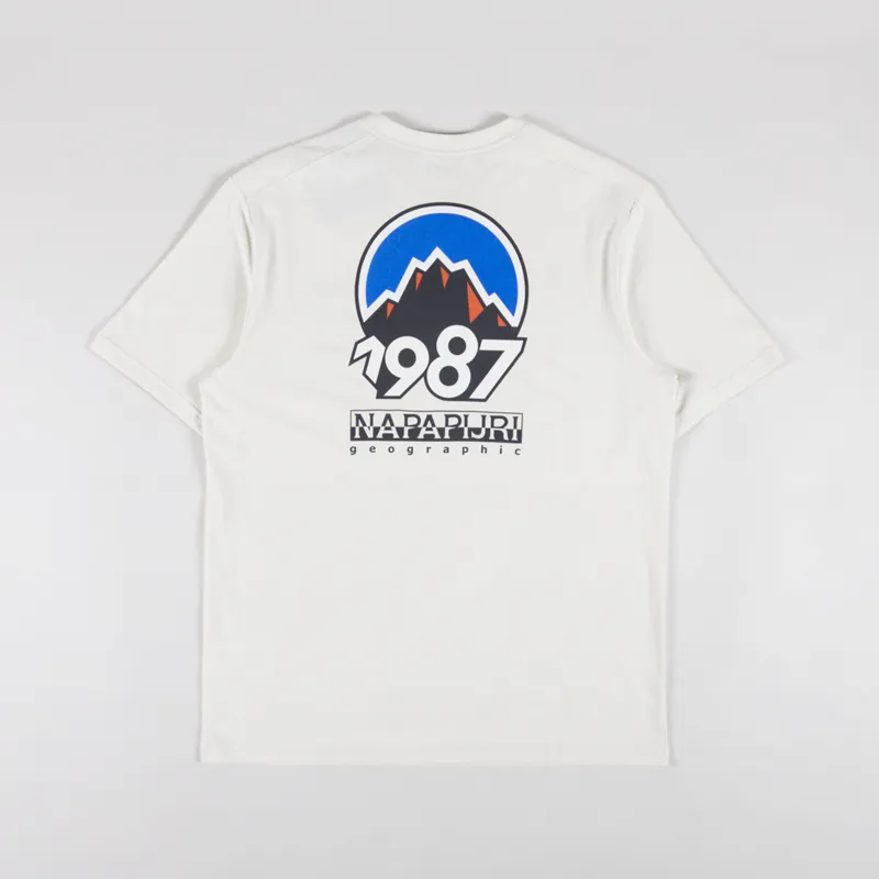 Napapijri Montepiana T Shirt Beige Dimity