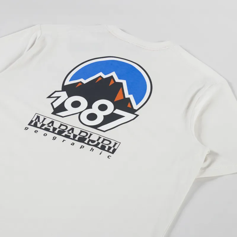 Napapijri Montepiana T Shirt Beige Dimity-2