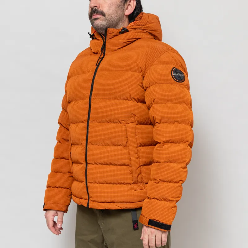 Napapijri Terez Puffer Jacket Orange Pumpkin-1